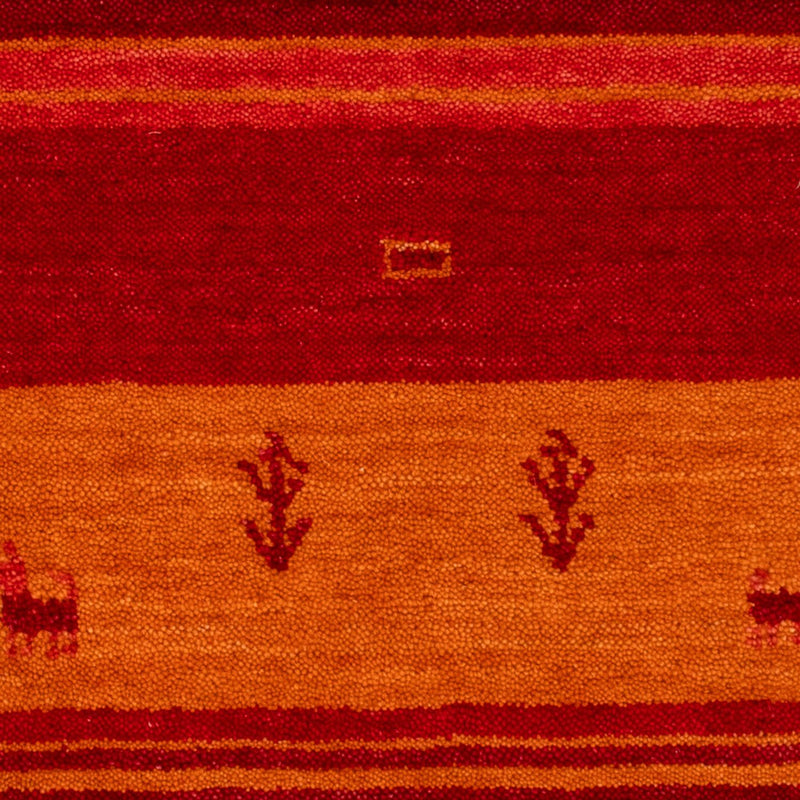 Gabbeh-matta - Softy - 90 x 60 cm - röd