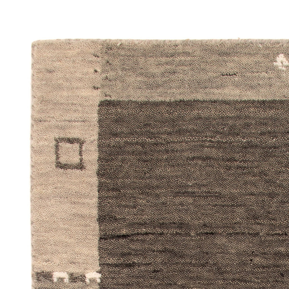 Gabbeh-matta - Softy - 90 x 60 cm - grått