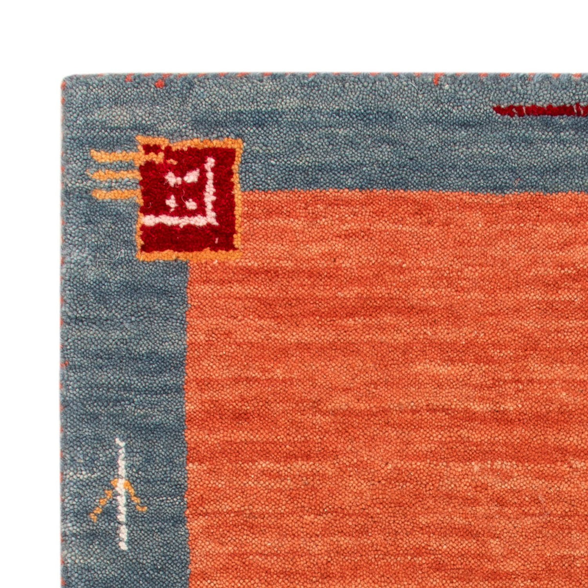 Gabbeh-matta - Softy - 90 x 60 cm - röd