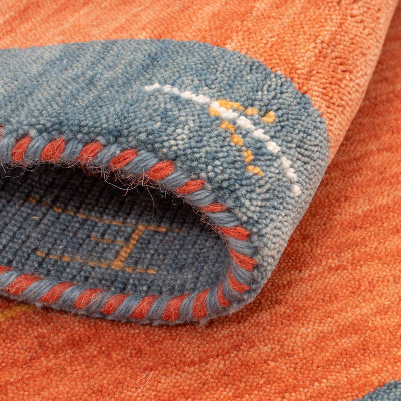 Gabbeh-matta - Softy - 90 x 60 cm - röd