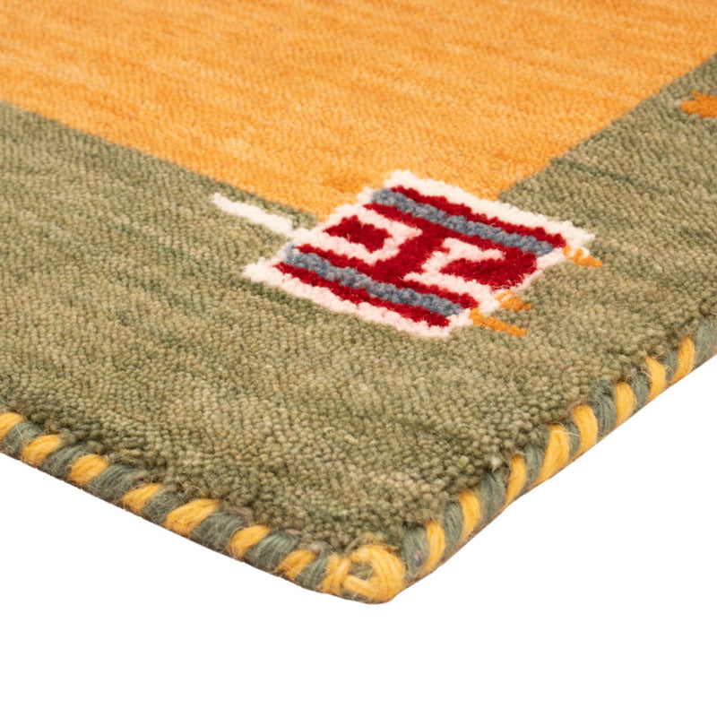 Gabbeh-matta - Softy - 90 x 60 cm - orange