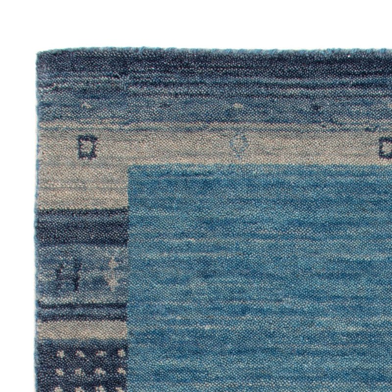 Gabbeh-matta - Softy - 90 x 60 cm - blå