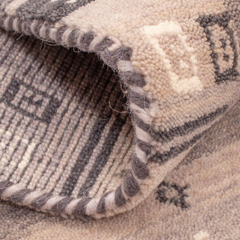 Gabbeh-matta - Softy - 90 x 60 cm - grått