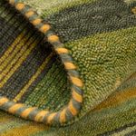 Gabbeh-matta - Softy - 90 x 60 cm - grön