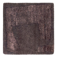 Designermatta kvadrat  - 30 x 30 cm - antracit