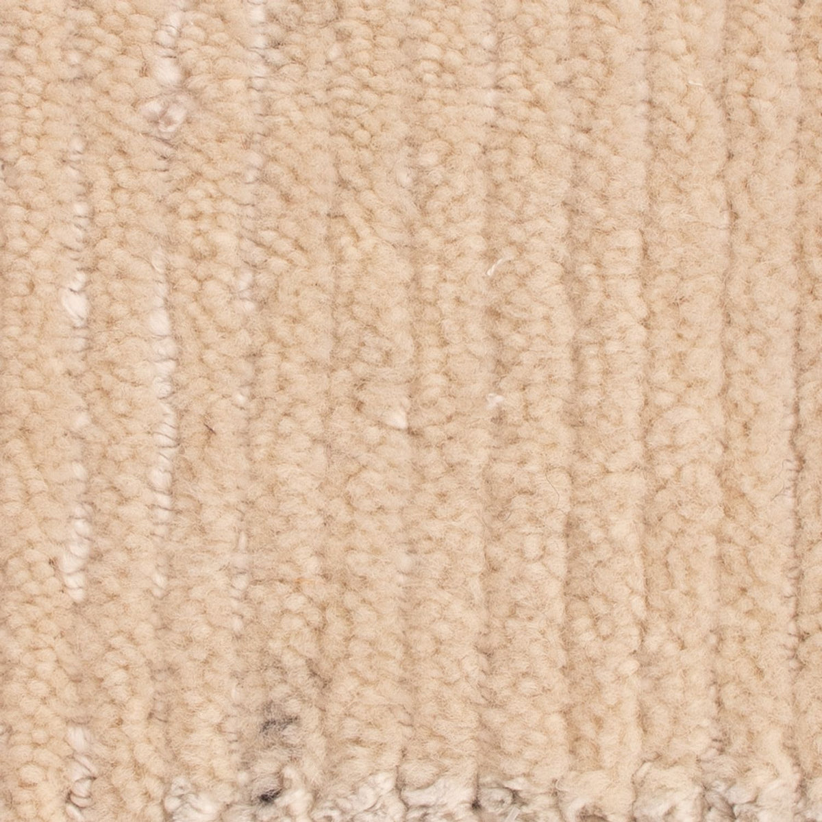 Designermatta kvadrat  - 30 x 30 cm - naturvit