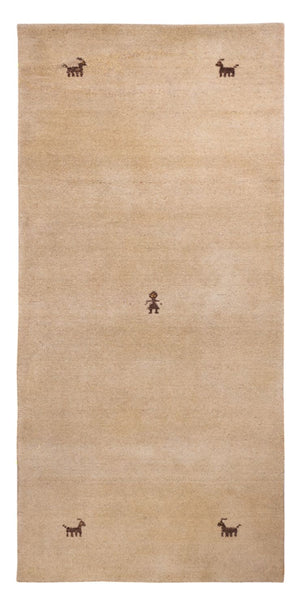 Runner Gabbeh-matta - Softy - 200 x 80 cm - beige