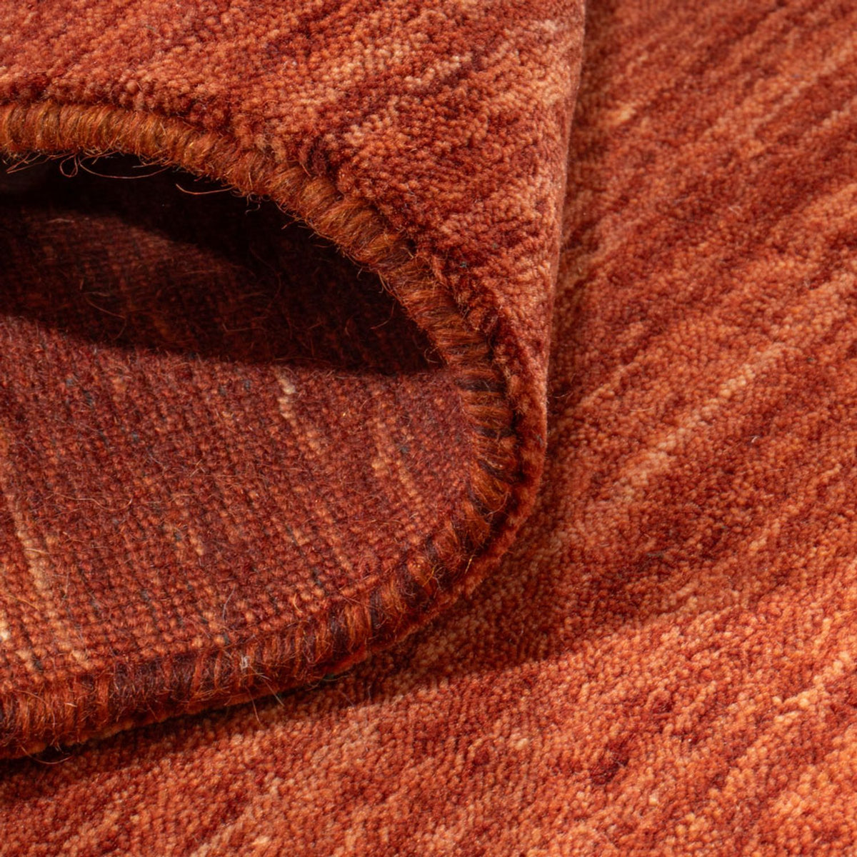 Runner Gabbeh matta - Loribaft Softy - 300 x 80 cm - brun