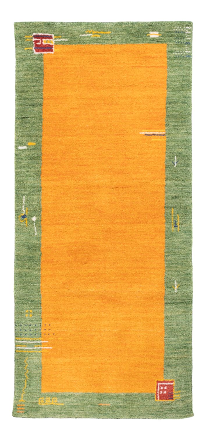 Runner Gabbeh-matta - Softy - 200 x 80 cm - orange