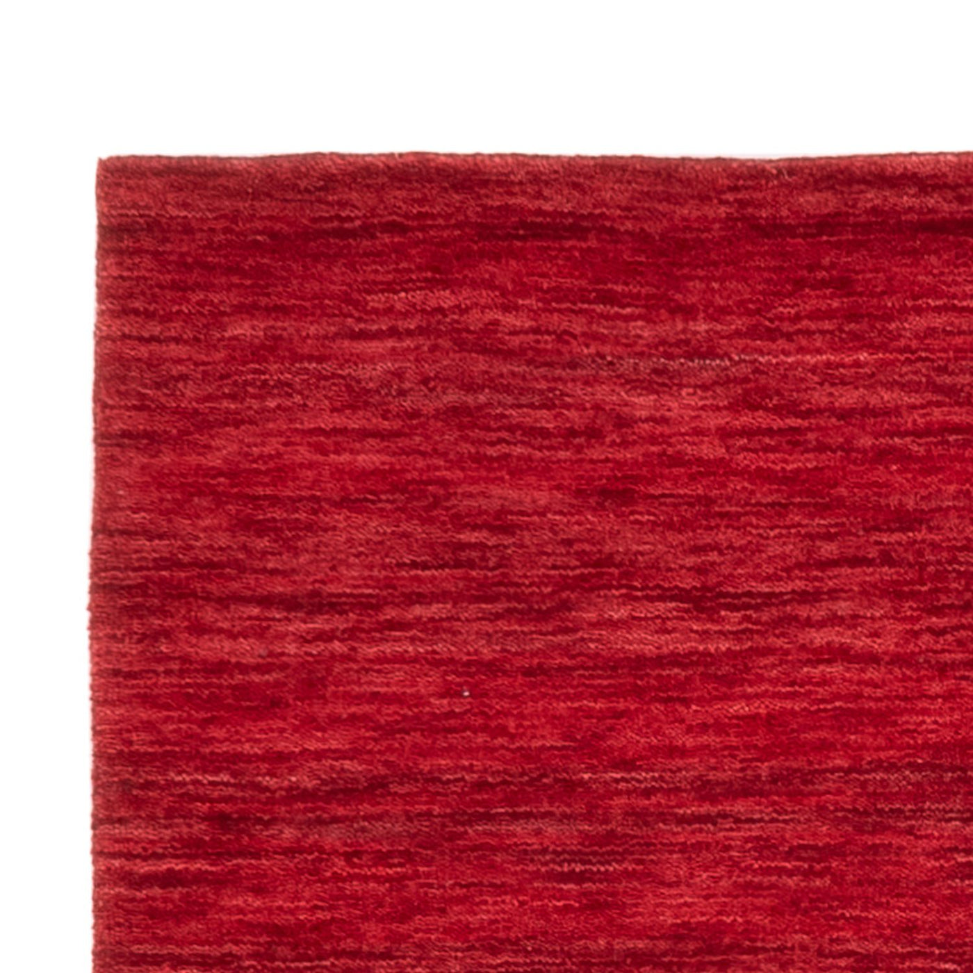 Gabbeh matta - Loribaft Softy - 145 x 72 cm - röd