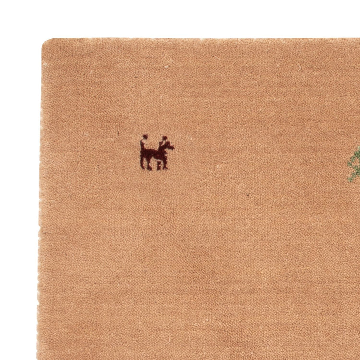 Gabbeh-matta - Softy - 65 x 60 cm - beige