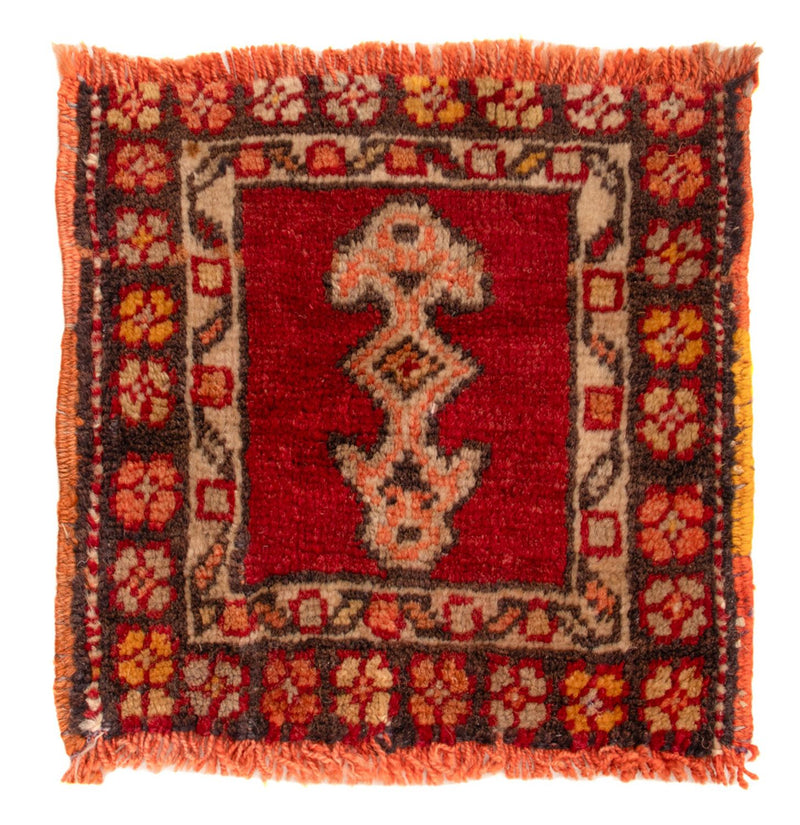 Oriental Carpet - 27 x 24 cm - röd