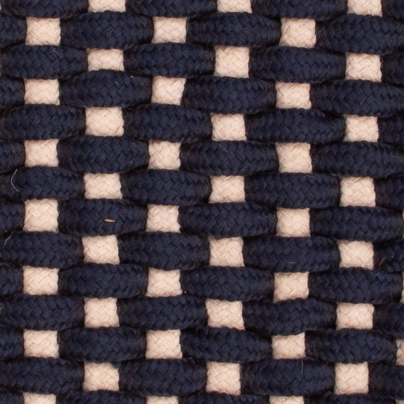 Mattan kvadrat  - 41 x 41 cm - mörkblå