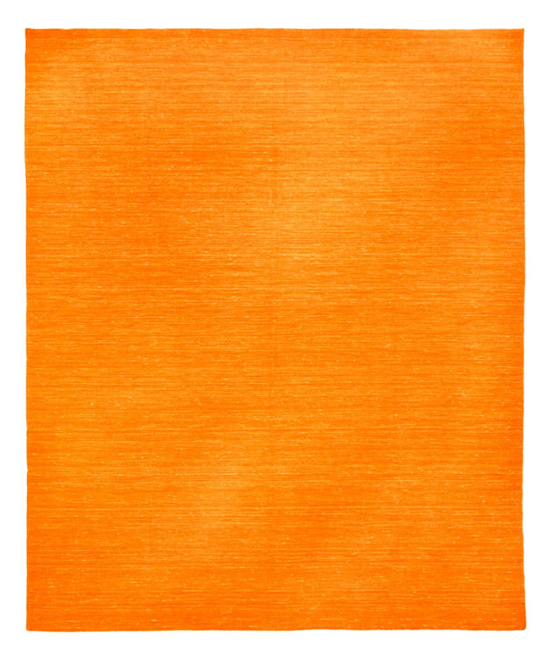 Kelim matta - trendig - 300 x 250 cm - orange