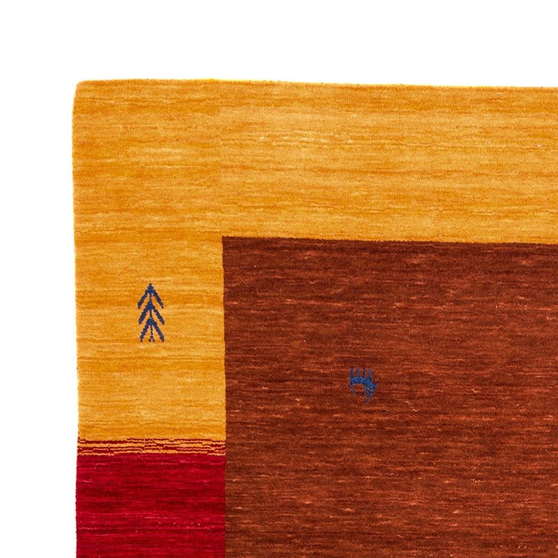 Gabbeh matta - Loribaft Softy - 240 x 170 cm - brun