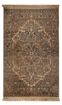 Sidenmatta - Kashmir Silk - 103 x 60 cm - beige