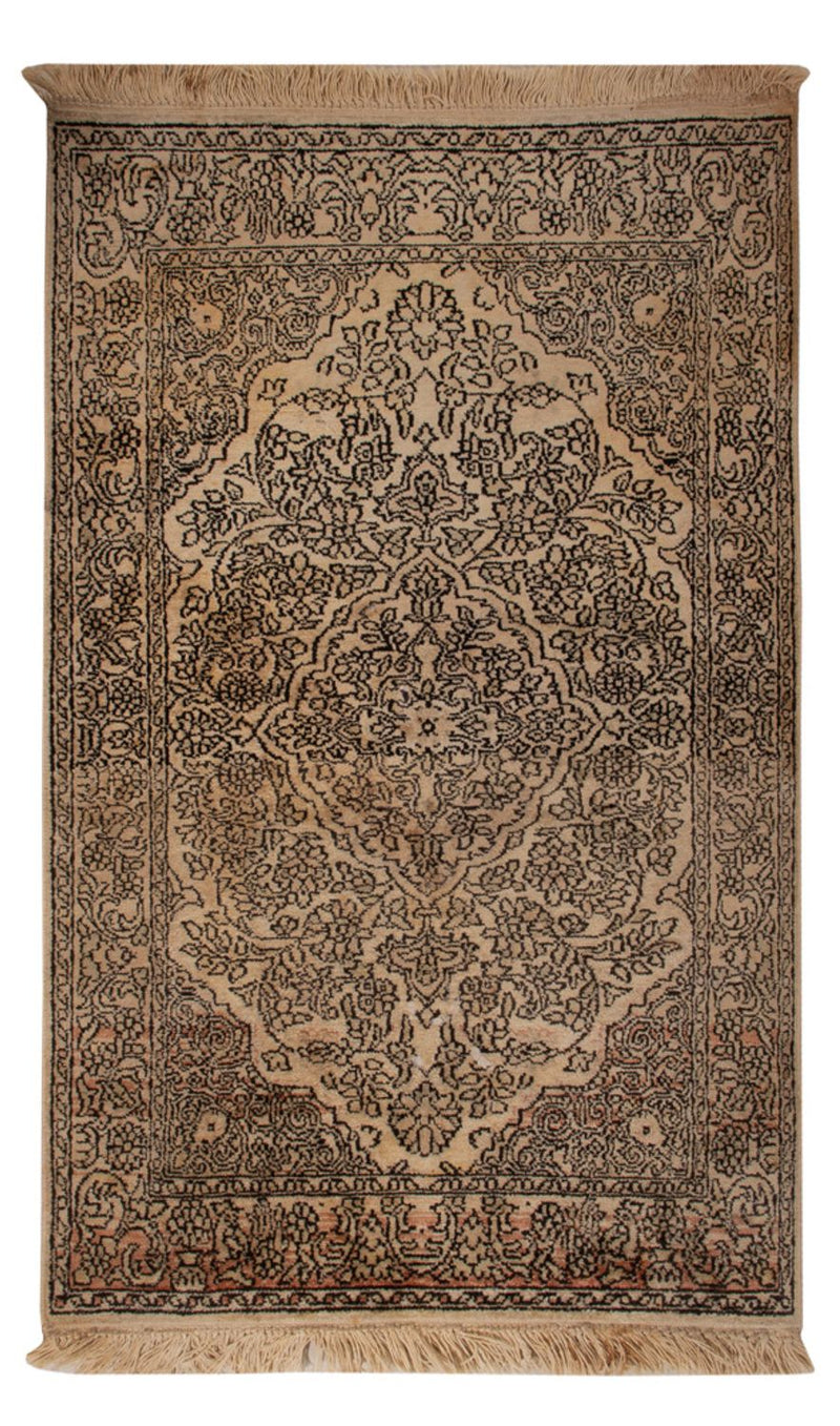 Sidenmatta - Kashmir Silk - 103 x 60 cm - beige