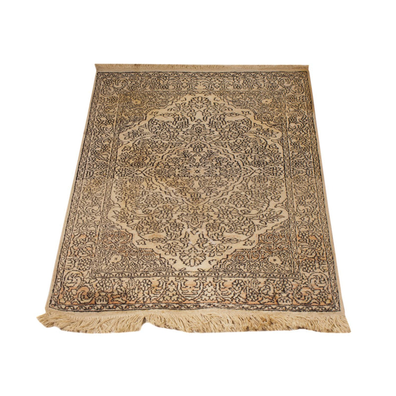 Sidenmatta - Kashmir Silk - 103 x 60 cm - beige