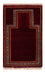 Baluch-matta - 148 x 96 cm - röd