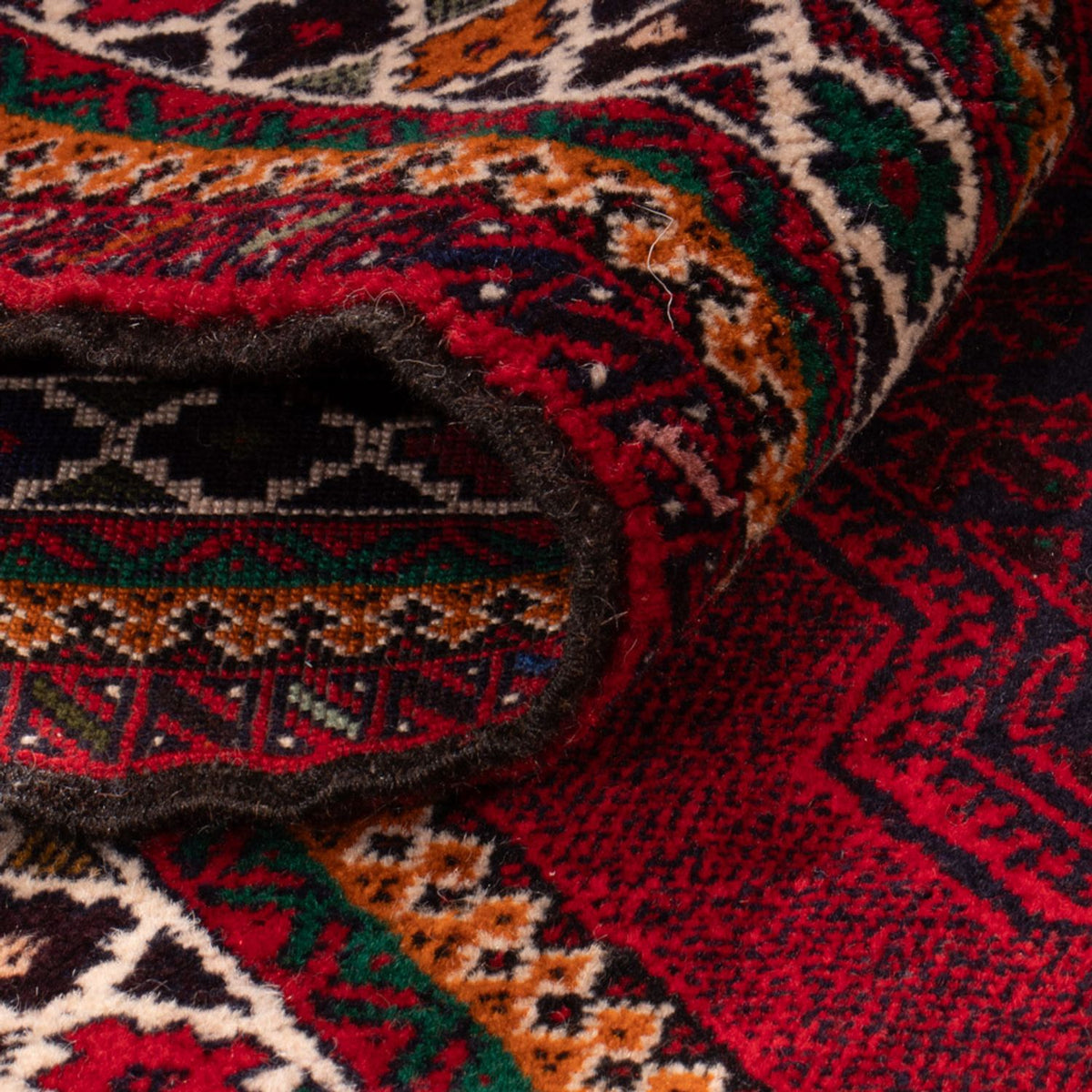 Baluch-matta - 148 x 96 cm - röd