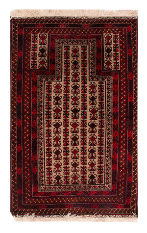 Baluch-matta - 142 x 92 cm - beige