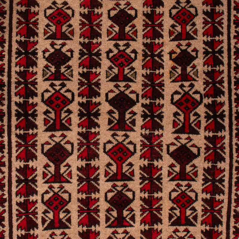 Baluch-matta - 142 x 92 cm - beige