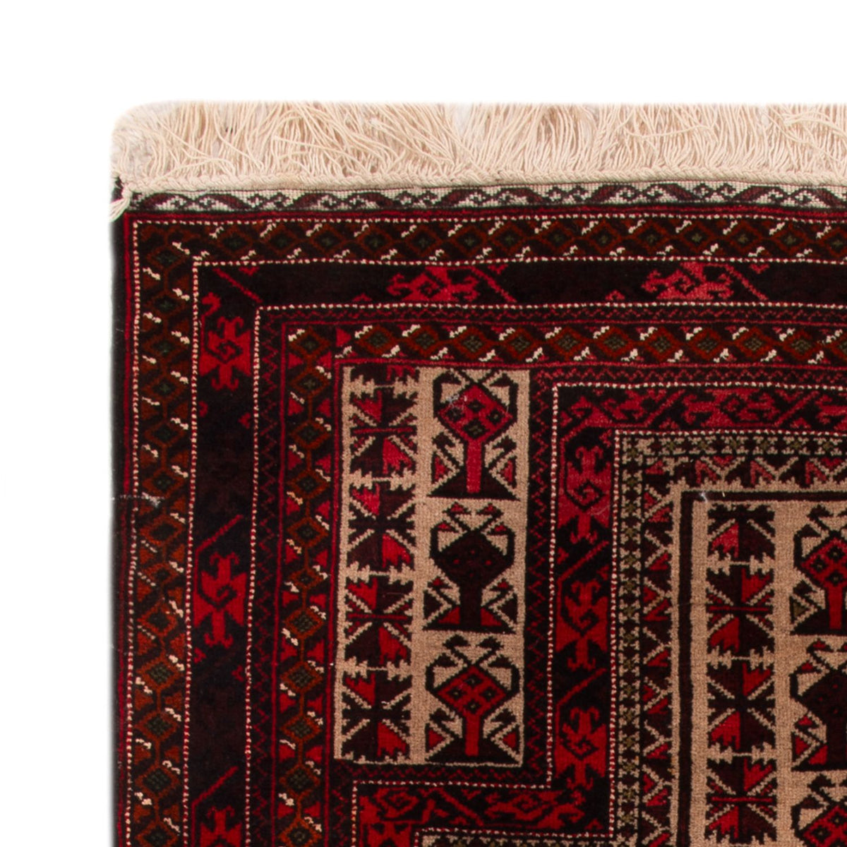 Baluch-matta - 142 x 92 cm - beige
