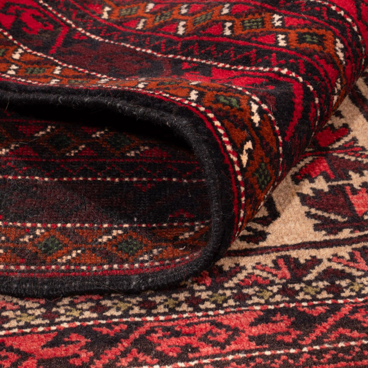 Baluch-matta - 142 x 92 cm - beige