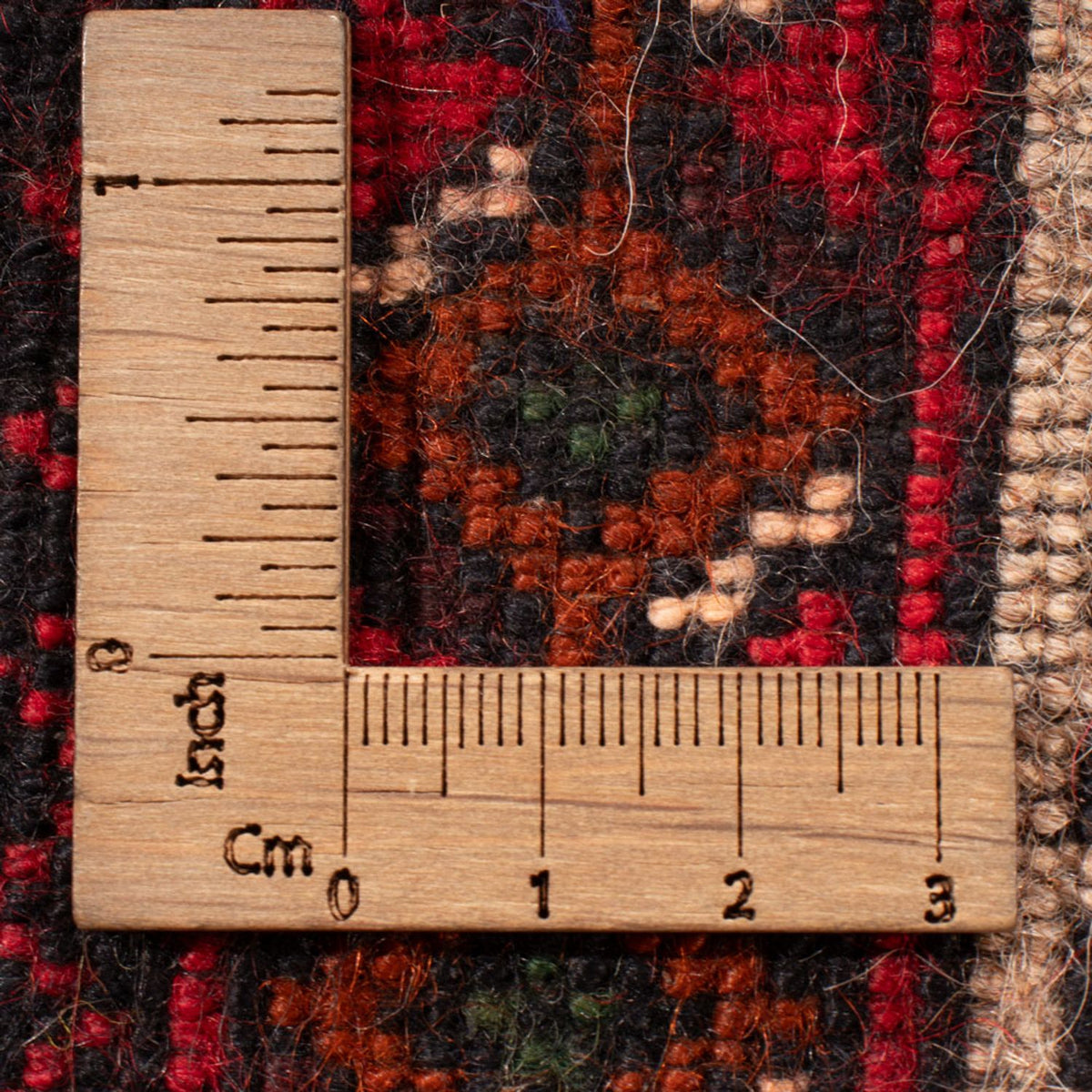 Baluch-matta - 142 x 92 cm - beige