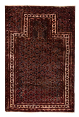 Baluch-matta - 140 x 102 cm - röd