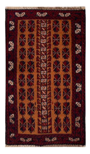 Baluch-matta - 123 x 76 cm - kamel