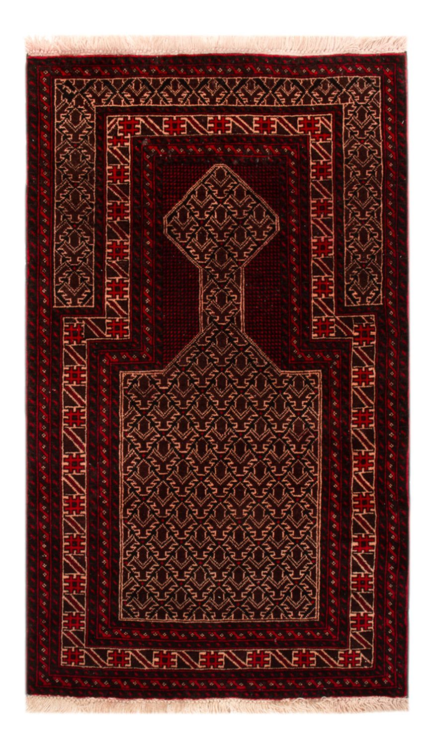 Baluch-matta - 150 x 89 cm - röd