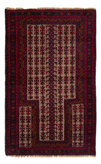 Baluch-matta - 130 x 83 cm - beige