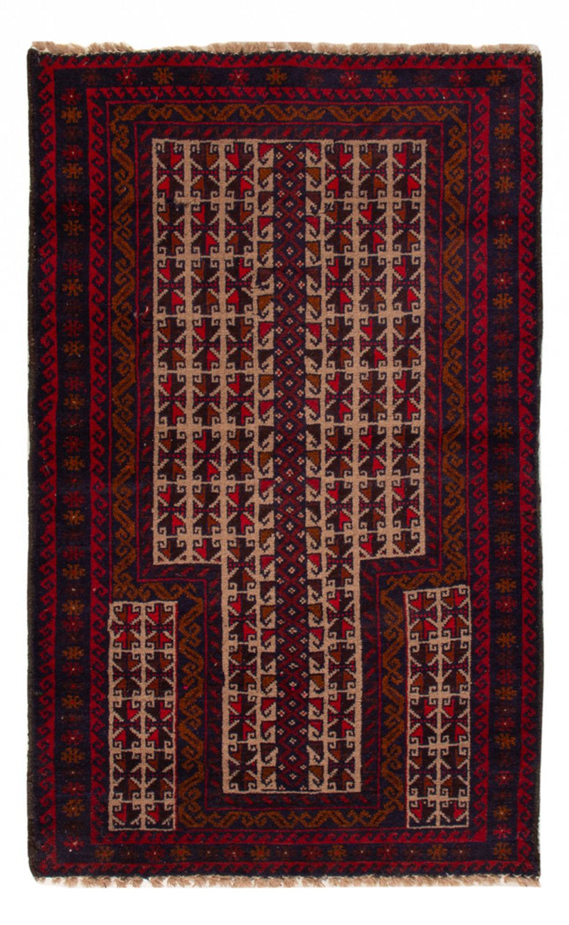 Baluch-matta - 130 x 83 cm - beige