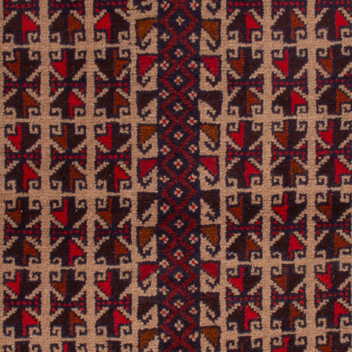 Baluch-matta - 130 x 83 cm - beige