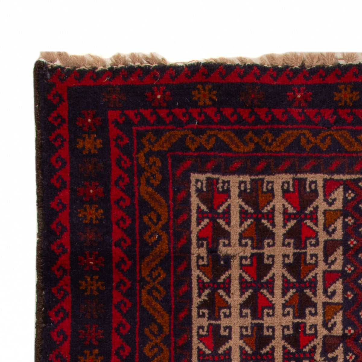 Baluch-matta - 130 x 83 cm - beige