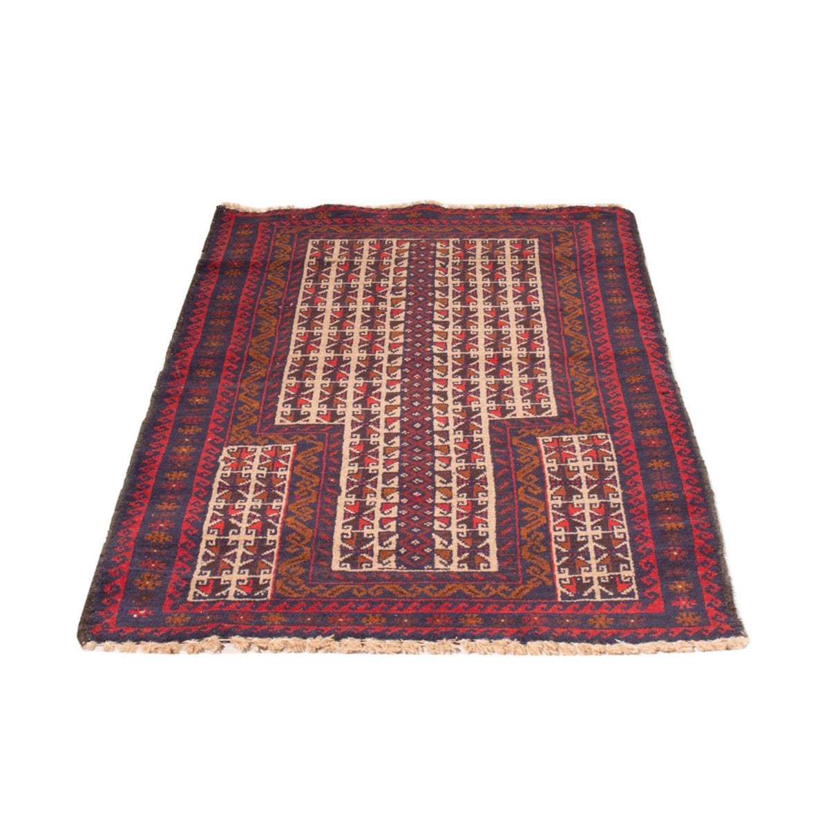 Baluch-matta - 130 x 83 cm - beige