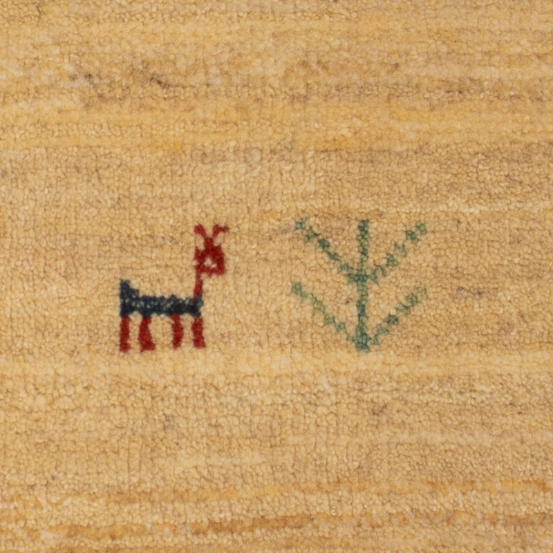 Gabbeh-matta - Loribaft Persian - 60 x 40 cm - grädde