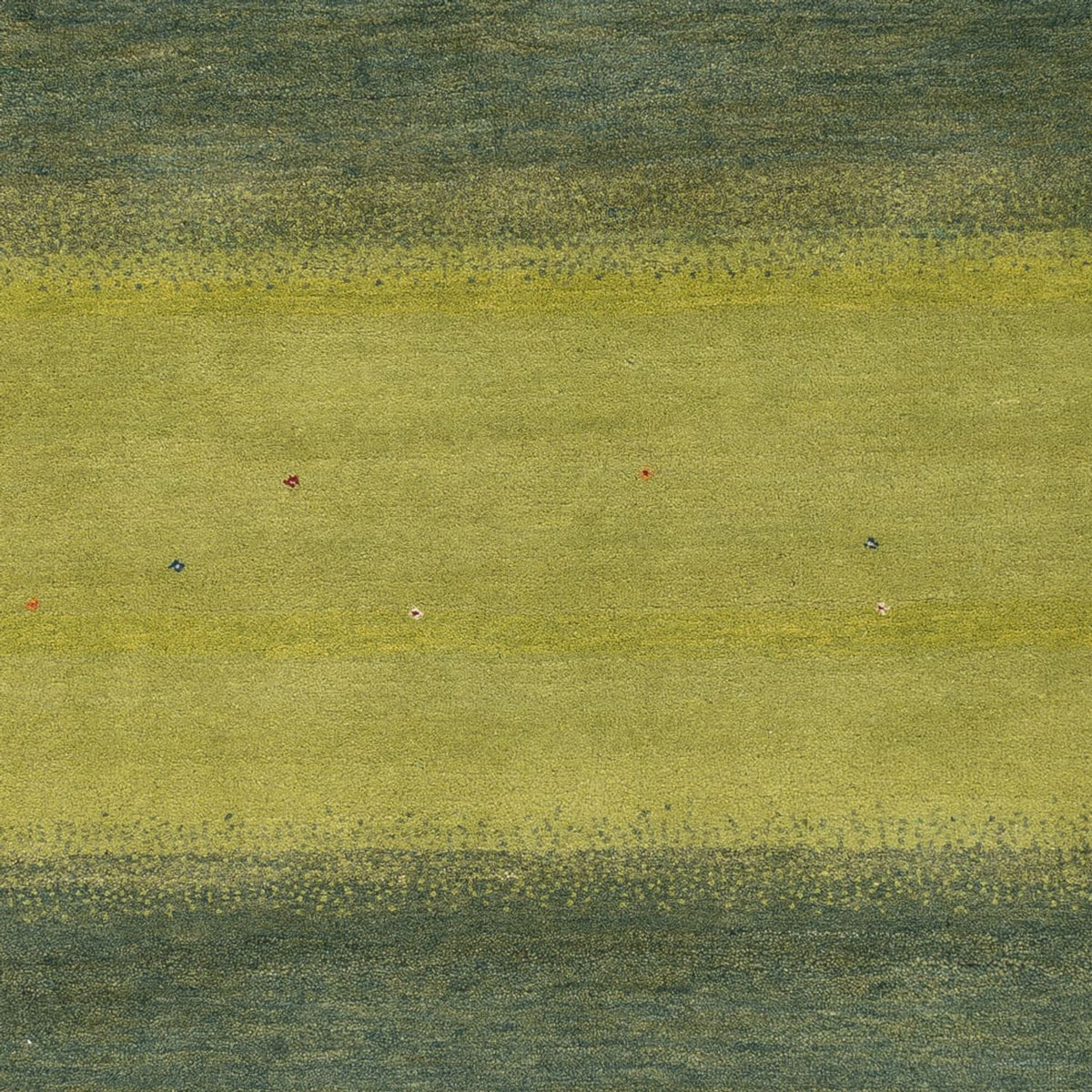 Gabbeh-mattan - Loribaft Indus - 240 x 170 cm - grön