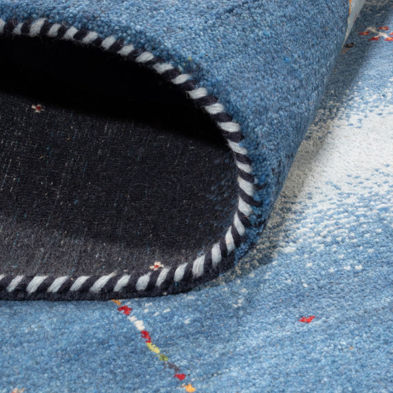 Gabbeh-mattan - Loribaft Indus - 243 x 169 cm - blå