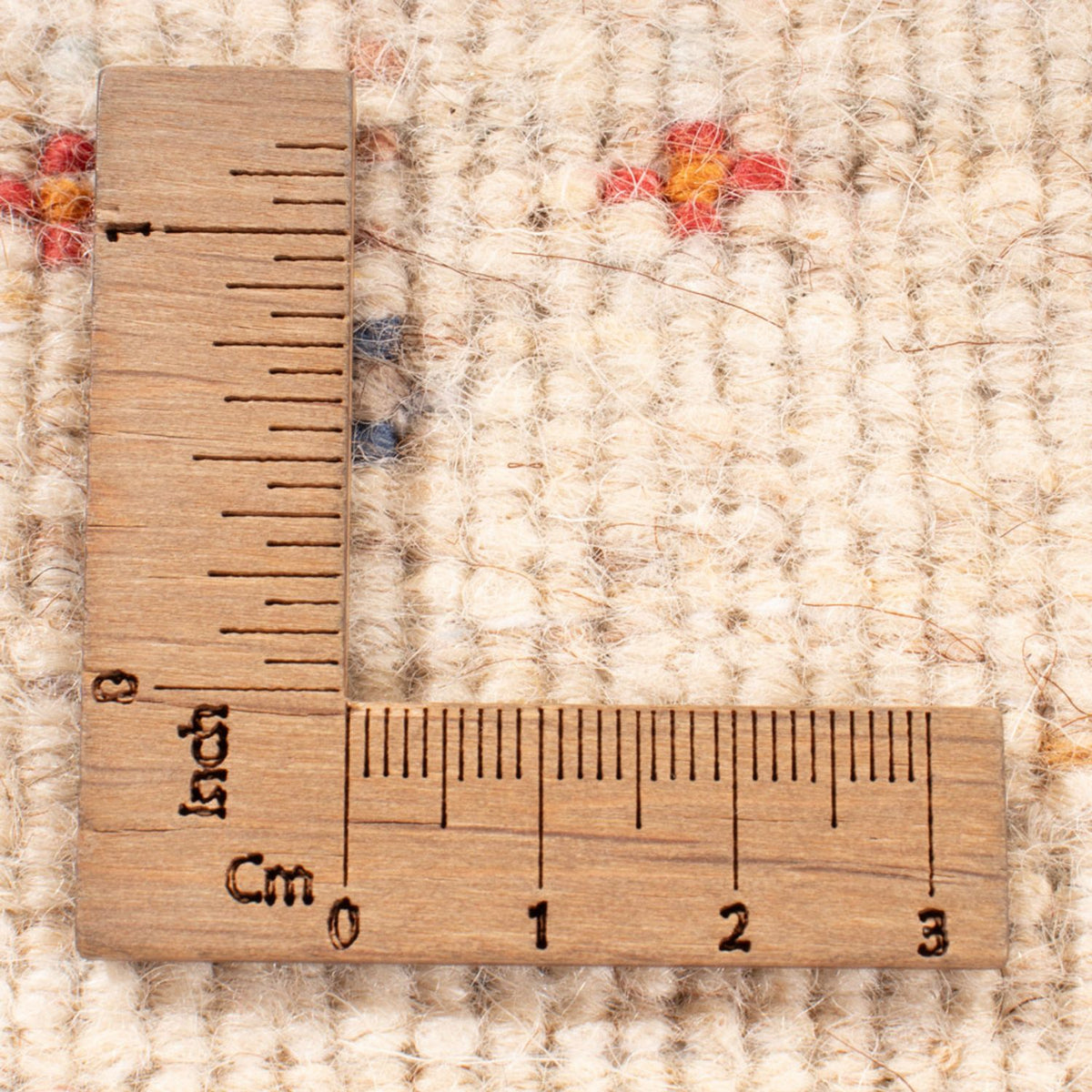 Gabbeh-mattan - Loribaft Indus - 245 x 174 cm - grädde