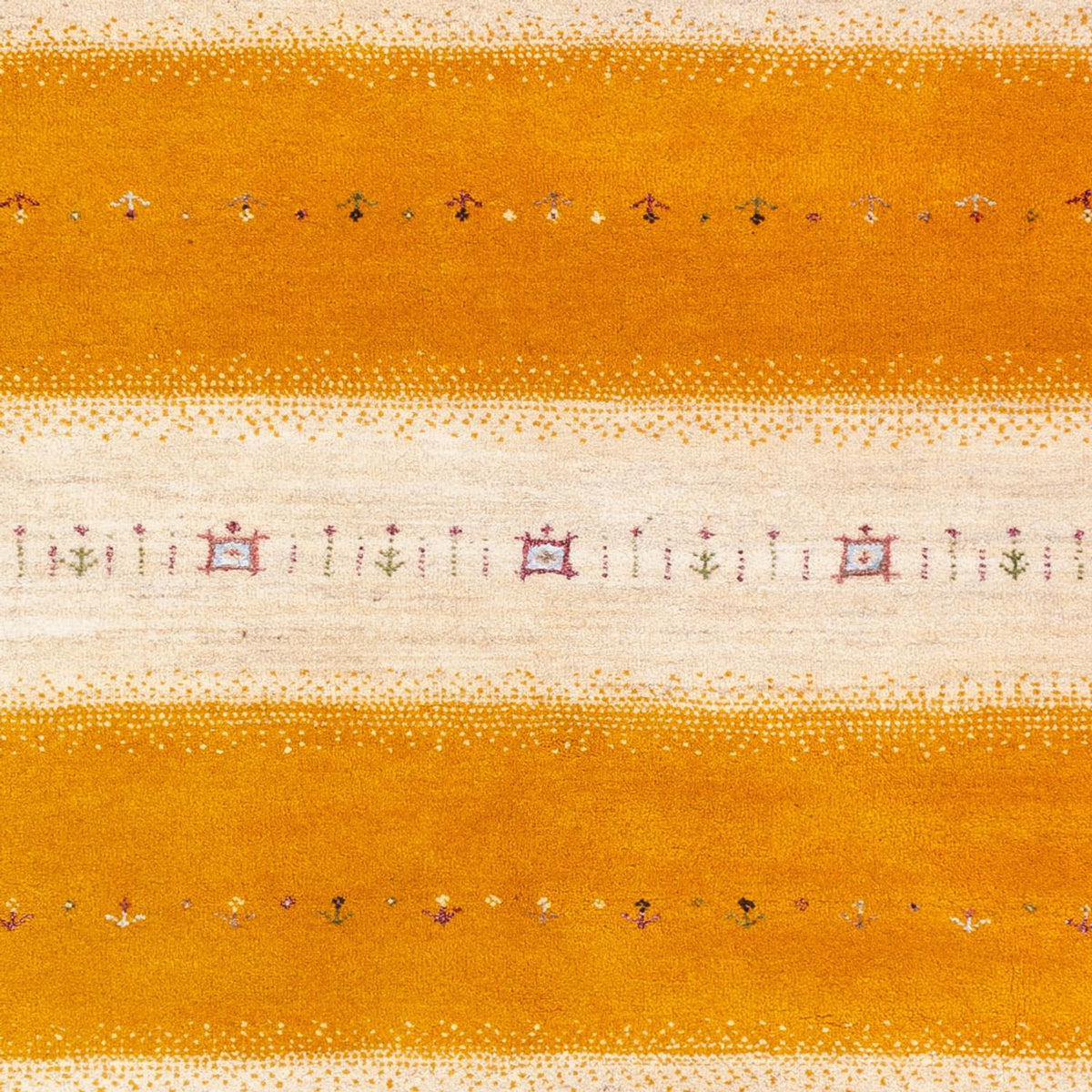 Gabbeh-mattan - Loribaft Indus - 240 x 170 cm - guld