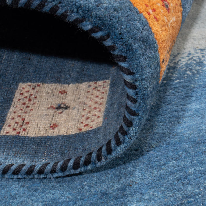 Gabbeh-mattan - Loribaft Indus - 240 x 169 cm - blå