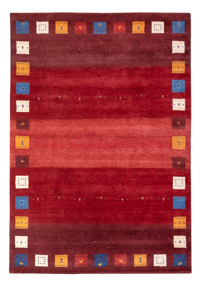 Gabbeh-mattan - Loribaft Indus - 245 x 170 cm - röd