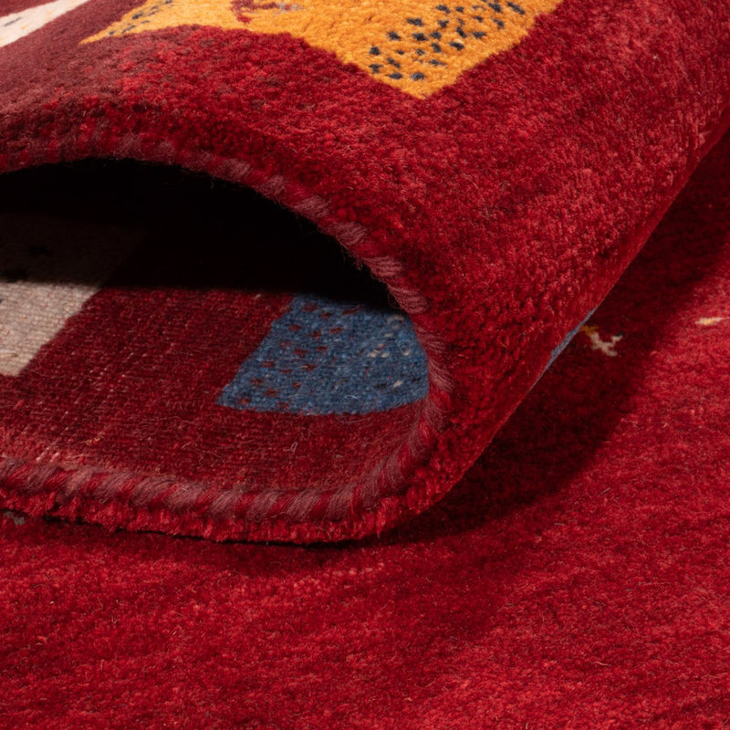 Gabbeh-mattan - Loribaft Indus - 245 x 170 cm - röd