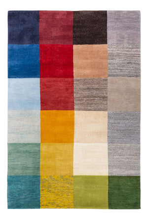 Gabbeh-mattan - Loribaft Indus - 182 x 120 cm - färgad