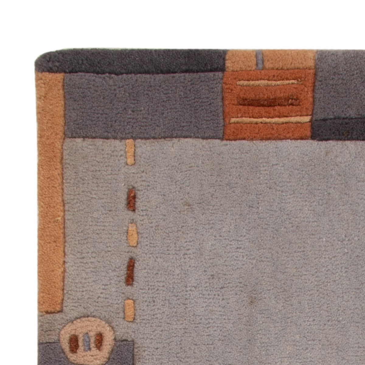 Nepal mattan - 90 x 60 cm - grått