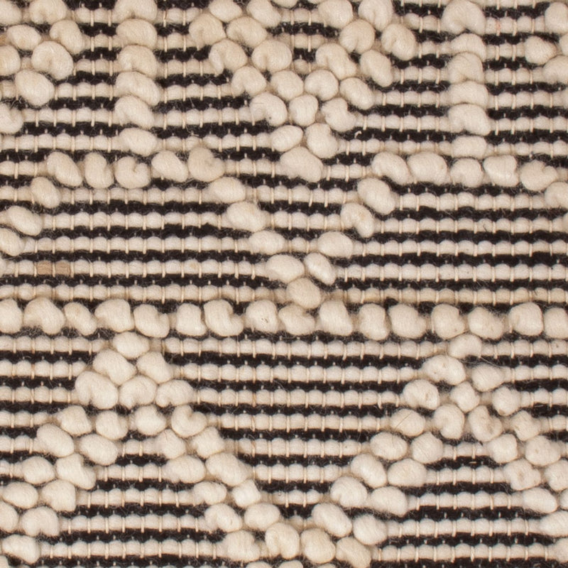 Ullmatta - 58 x 46 cm - svart och vitt