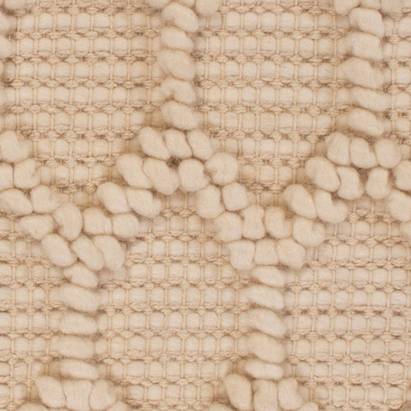 Ullmatta kvadrat  - 48 x 42 cm - beige