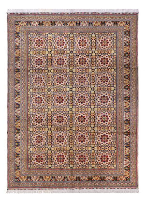 Afghansk matta - 330 x 250 cm - mörk beige